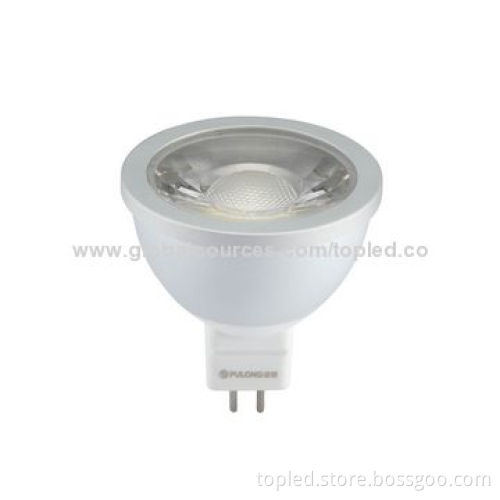High-efficiency COB 5W MR16 LED Spotlight, SGS-certified